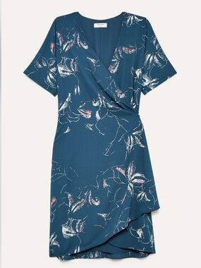 Aritzia Babaton Wallace Wrap Dress Large